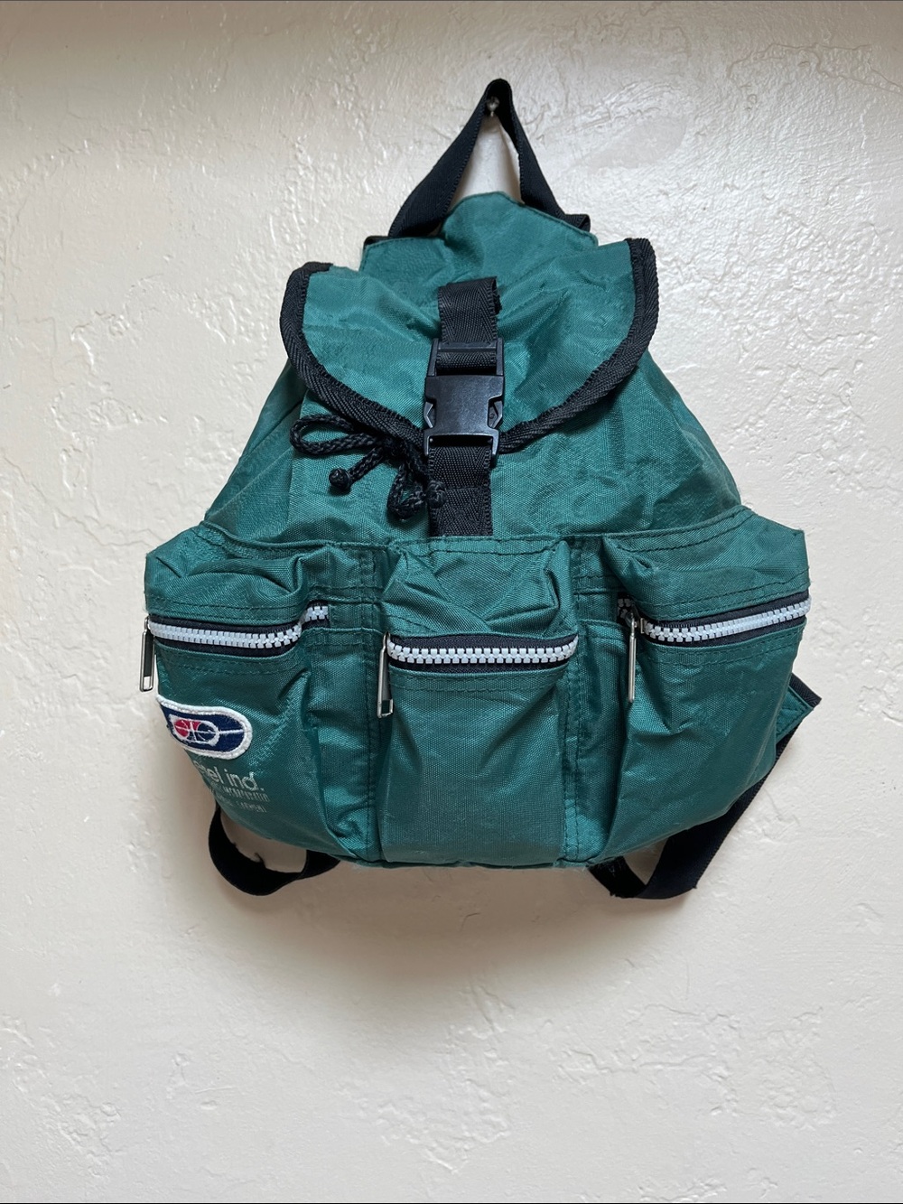 Diesel Ind. Green Outdoor Daypack Backpack Unisex